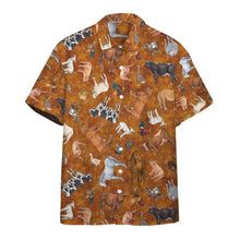 Load image into Gallery viewer, Farm Animal Hawaii Button Shirt
