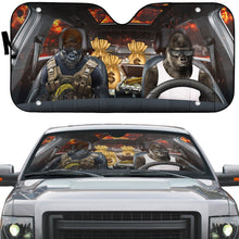 Load image into Gallery viewer, Gorilla Gangster Custom Auto Car Sunshade
