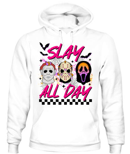Halloween Slay All Day Graphic Apparel