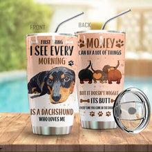 Load image into Gallery viewer, Wiggle Dachshund At Home Tumbler
