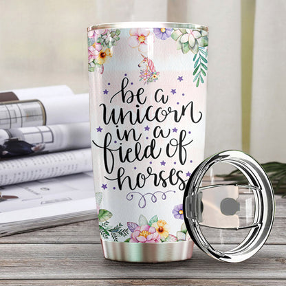 Be A Unicorn Personalized Tumbler