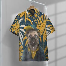 Load image into Gallery viewer, Pug Dog Hawaii Button Shirt
