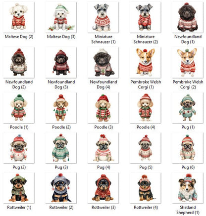Personalized Pup In Ugly Sweater Custom Mug