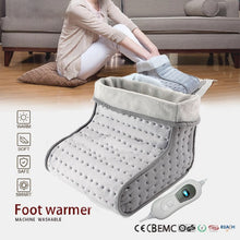 Load image into Gallery viewer, EU Plug Electric Heated Foot Warmer Washable
