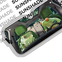 Load image into Gallery viewer, Frogs Custom Car Auto Sunshade
