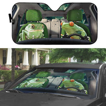 Load image into Gallery viewer, Frogs Custom Car Auto Sunshade
