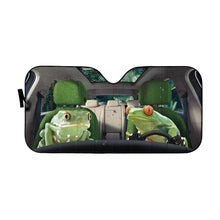 Load image into Gallery viewer, Frogs Custom Car Auto Sunshade
