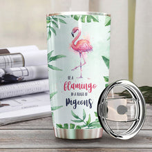 Load image into Gallery viewer, Flamingo Beautiful Personalized Tumbler
