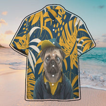 Load image into Gallery viewer, Pug Dog Hawaii Button Shirt
