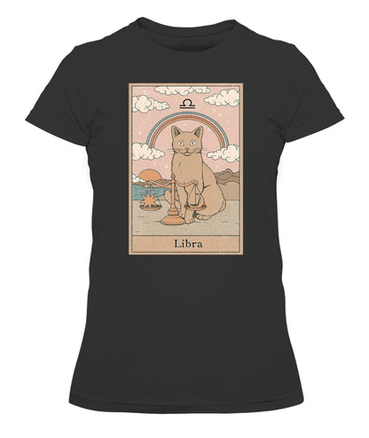Libra Cat Custom Women's Tee & Unisex Tee