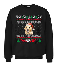 Load image into Gallery viewer, Personalized Pet Dog Merry Woofmas Printed Graphic Apparel
