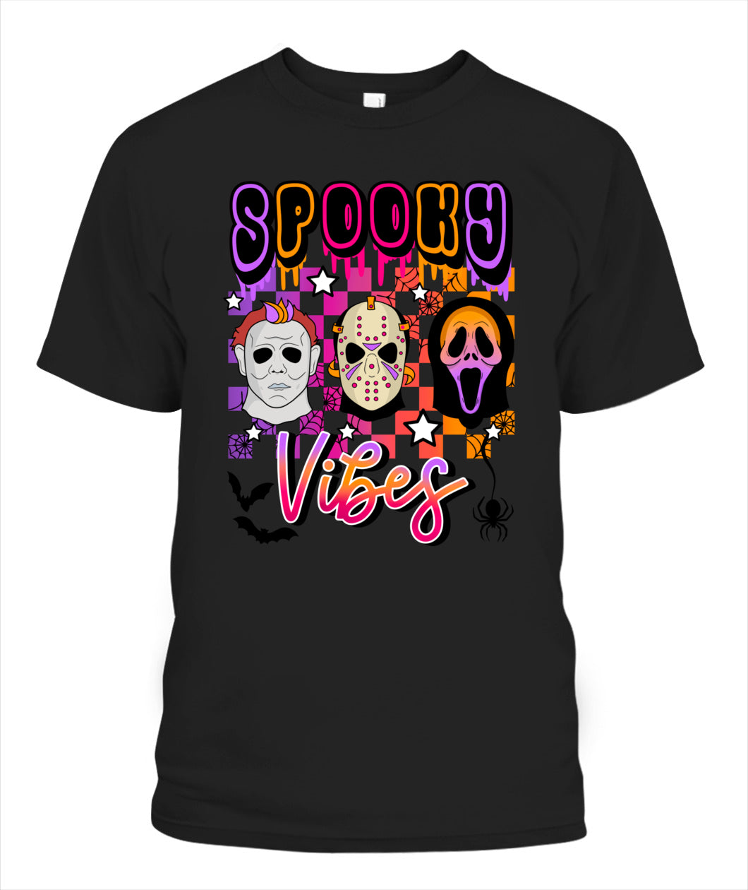 Halloween Spooky Vibes Graphic Apparel