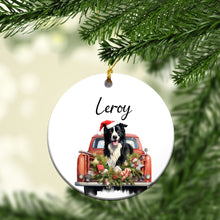 Load image into Gallery viewer, Personalized Dog Car Custom Ceramic Ornament
