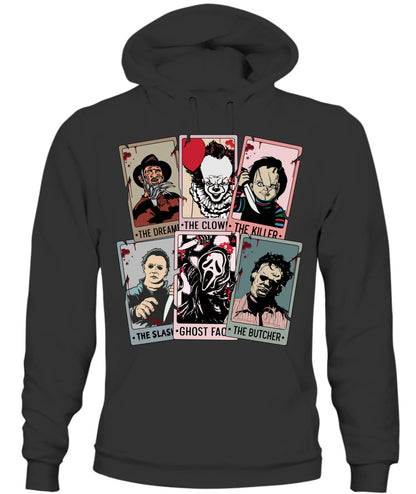 Halloween Horror Characters Graphic Apparel