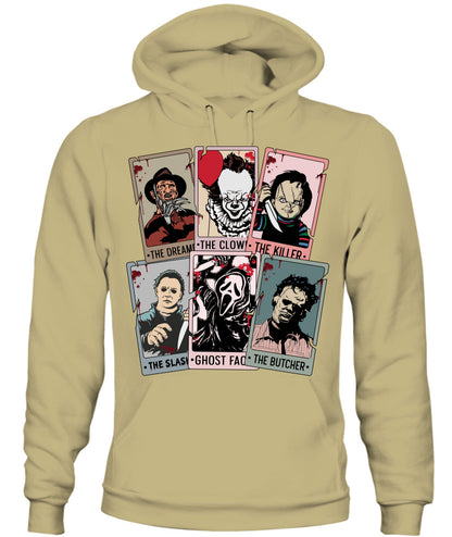 Halloween Horror Characters Graphic Apparel