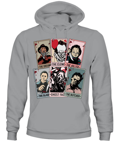 Halloween Horror Characters Graphic Apparel
