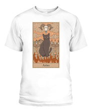 Load image into Gallery viewer, Aries Cat Custom Women&#39;s Tee &amp; Unisex Tee
