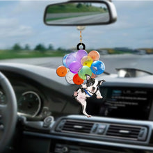 Load image into Gallery viewer, Boston Terrier Dog Fly With Bubbles Car Hanging Ornament
