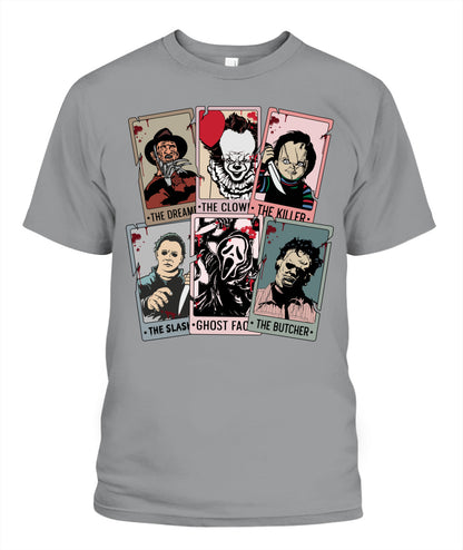 Halloween Horror Characters Graphic Apparel