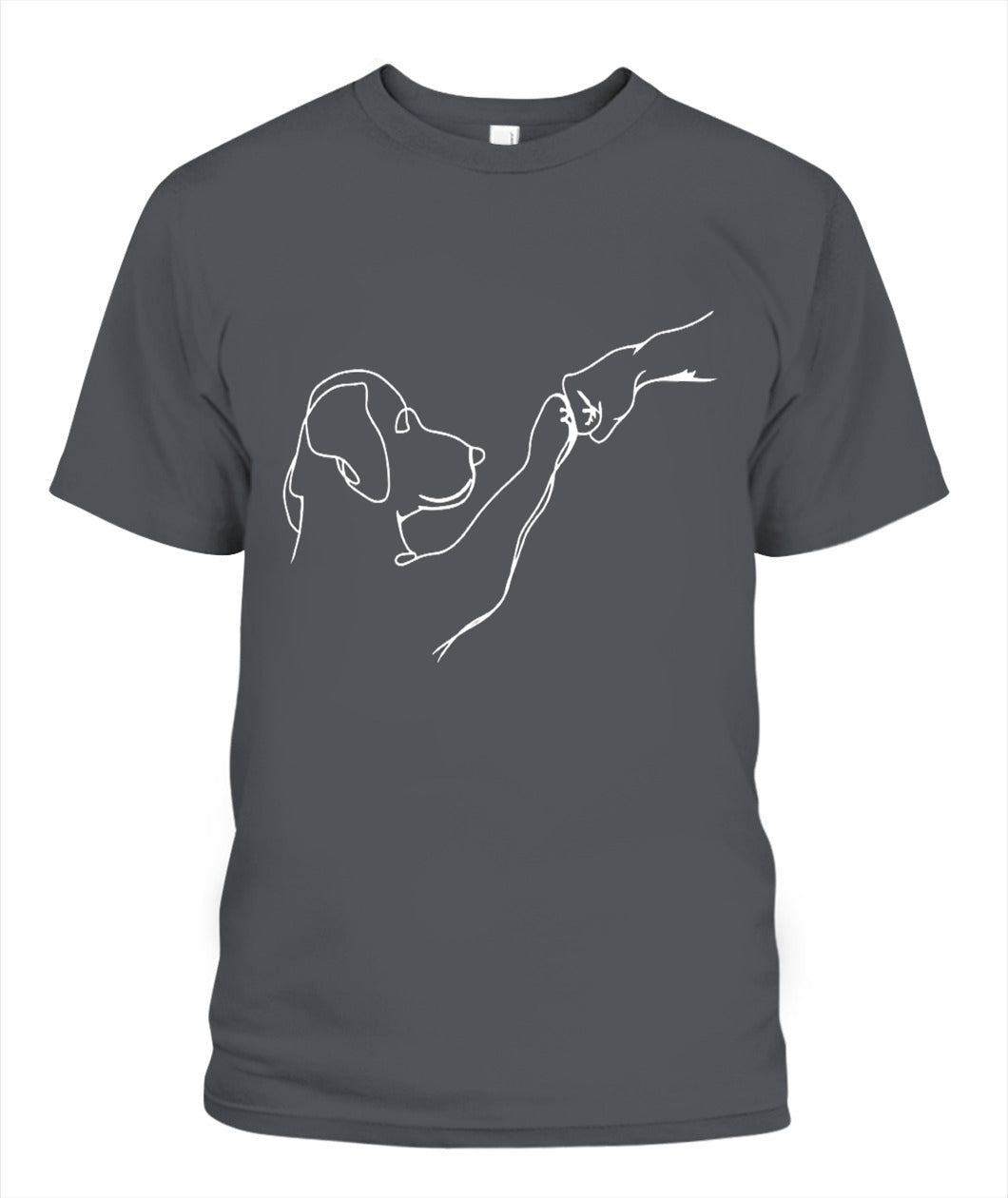 Dog High Five Graphic Apparel