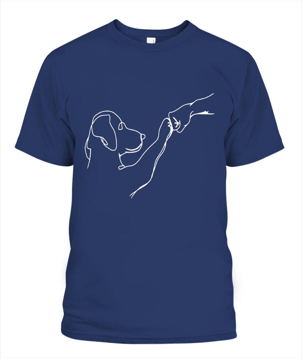 Dog High Five Graphic Apparel