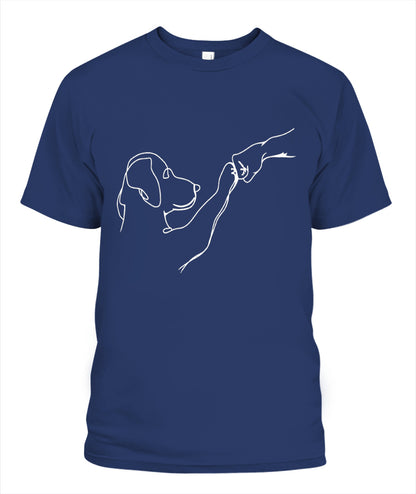 Dog High Five Graphic Apparel