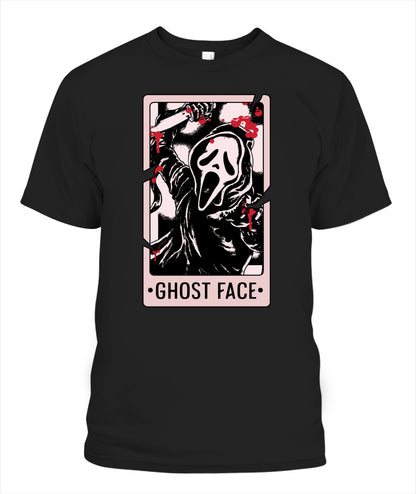 Halloween Horror Ghostface Graphic Apparel