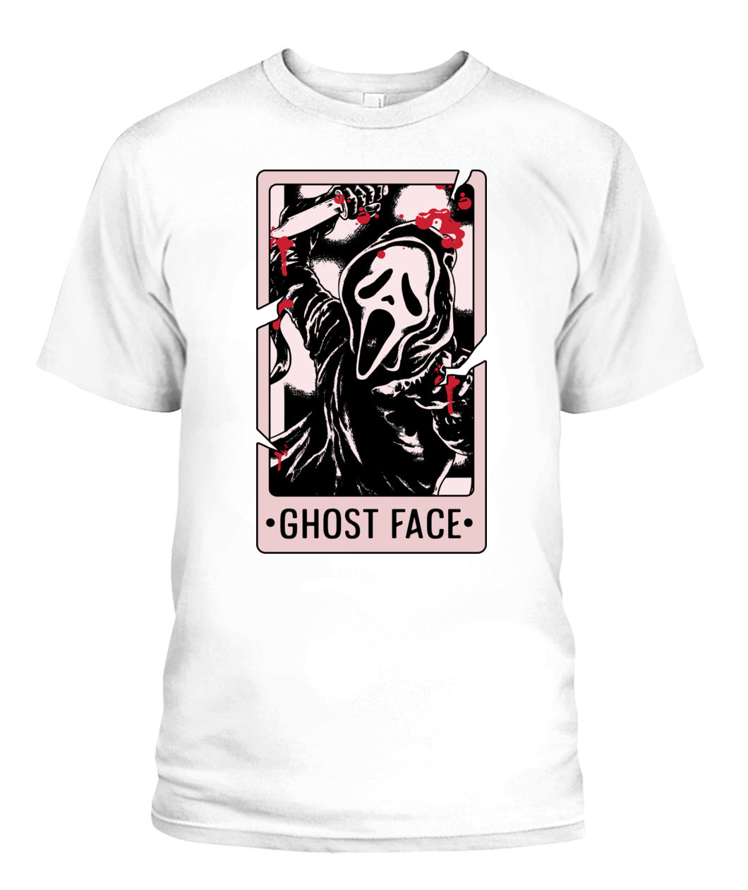 Halloween Horror Ghostface Graphic Apparel