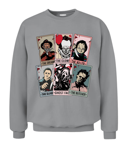 Halloween Horror Characters Graphic Apparel