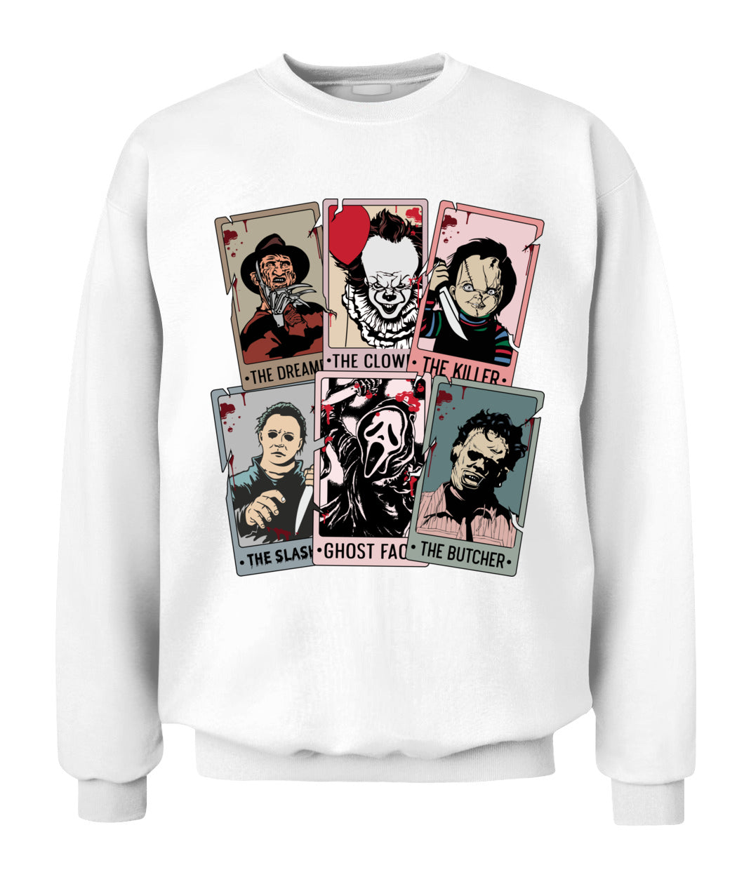 Halloween Horror Characters Graphic Apparel