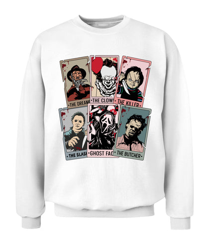 Halloween Horror Characters Graphic Apparel