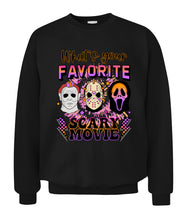 Load image into Gallery viewer, Halloween What&#39;s Your Favorite Scary Movie Graphic Apparel
