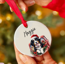 Load image into Gallery viewer, Personalized Dog Car Custom Ceramic Ornament
