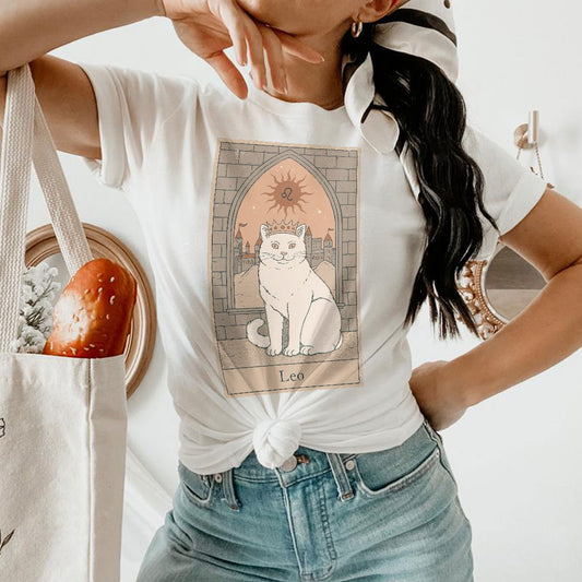 Leo Cat Custom Women's Tee & Unisex Tee