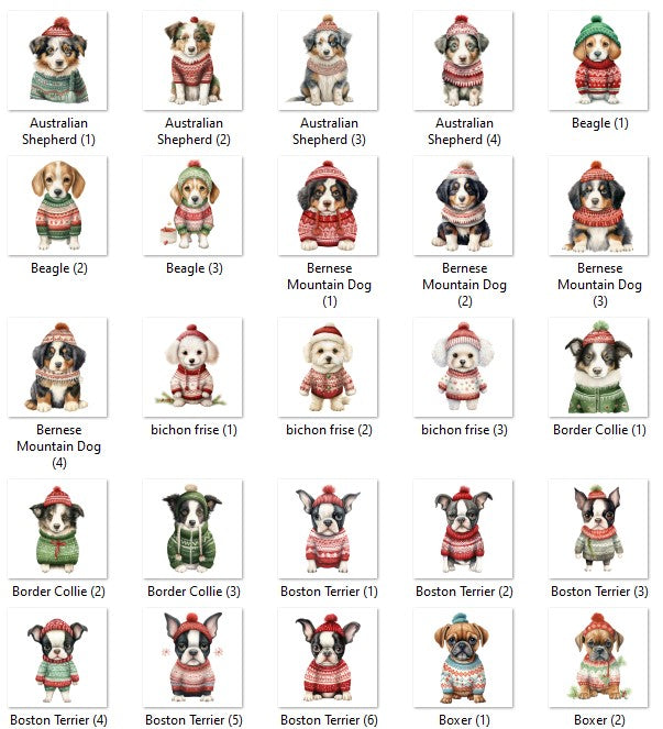 Personalized Pup In Ugly Sweater Custom Ceramic Ornament