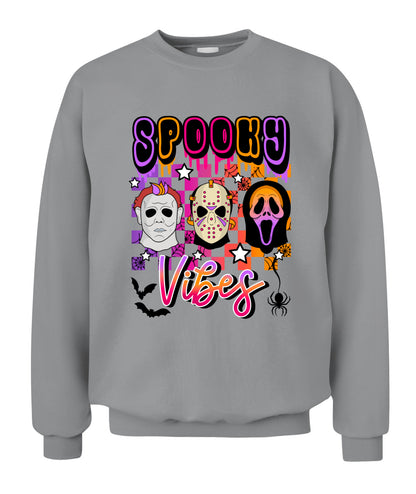 Halloween Spooky Vibes Graphic Apparel