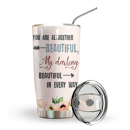Sloth Beautiful Personalized Tumbler