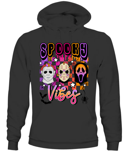 Halloween Spooky Vibes Graphic Apparel