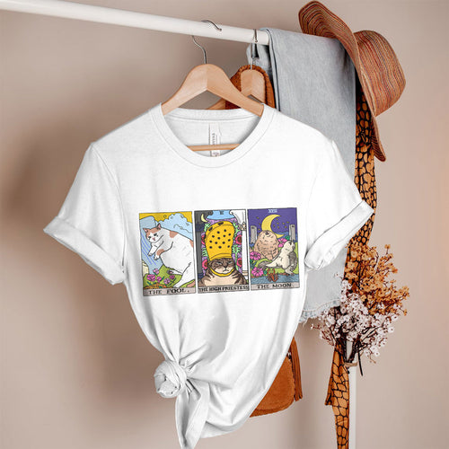 Cats Tarot Custom Women's Tee & Unisex Tee