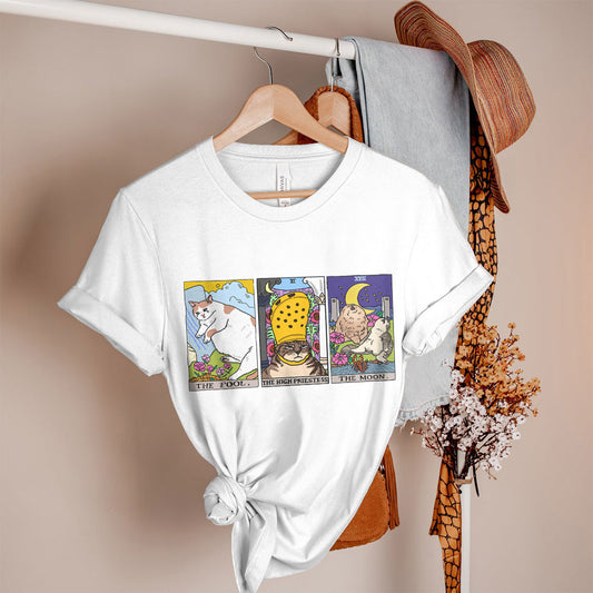 Cats Tarot Custom Women's Tee & Unisex Tee