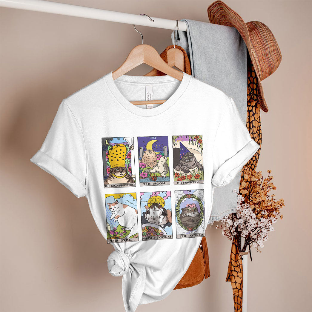 Cats Tarot Custom Women's Tee & Unisex Tee