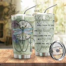 Load image into Gallery viewer, Dragonfly Peace Tumbler
