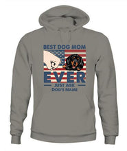 Load image into Gallery viewer, Best Dog Mom Independence Day Personalized Shirt - Name, Skin, Dog can be customized
