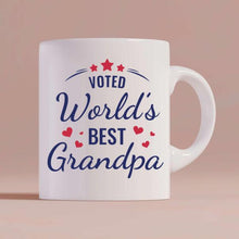 Load image into Gallery viewer, The Legend Old Grandpa Personalized Coffee Mug - Skin, Hair, Beard, Name, Title, Year and Quote can be customized
