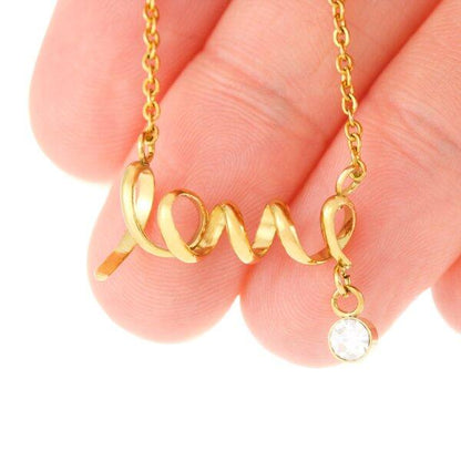 You Are Always Be My Person Necklace With Personalized Message Card (9 Necklace Designs) - Name, Skin, Hair, Clothes, Drink, Quote can be customized
