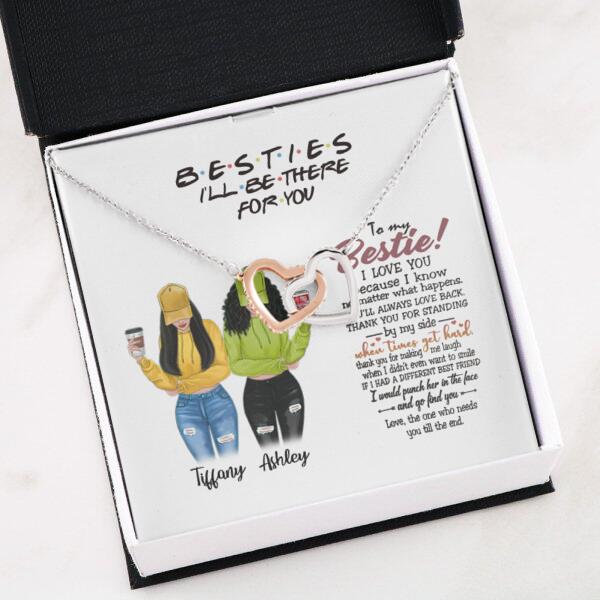 You Are Always Be My Person Necklace With Personalized Message Card (9 Necklace Designs) - Name, Skin, Hair, Clothes, Drink, Quote can be customized