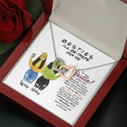 You Are Always Be My Person Necklace With Personalized Message Card (9 Necklace Designs) - Name, Skin, Hair, Clothes, Drink, Quote can be customized