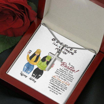You Are Always Be My Person Necklace With Personalized Message Card (9 Necklace Designs) - Name, Skin, Hair, Clothes, Drink, Quote can be customized