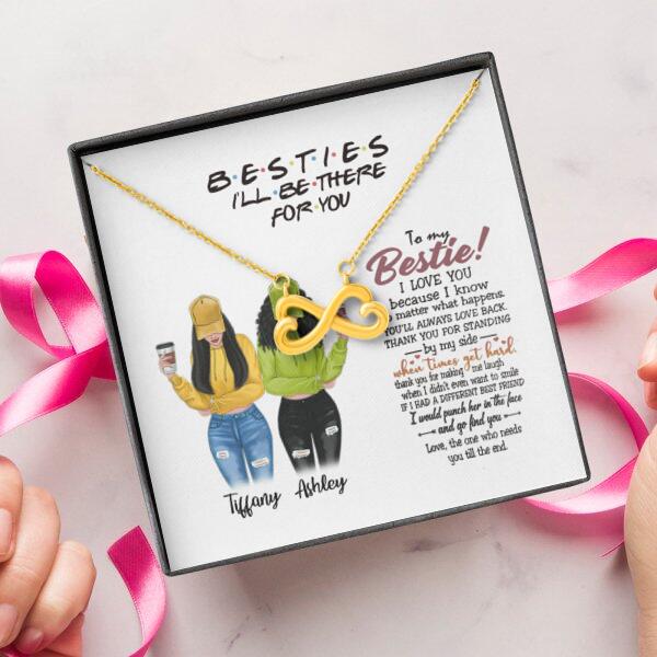 You Are Always Be My Person Necklace With Personalized Message Card (9 Necklace Designs) - Name, Skin, Hair, Clothes, Drink, Quote can be customized