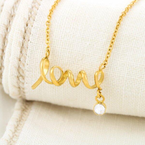 Besties Apparently We're Trouble Necklace With Personalized Message Card (9 Necklace Designs) - Name, Skin, Hair, Clothes, Drink, Background and Quote can be customized